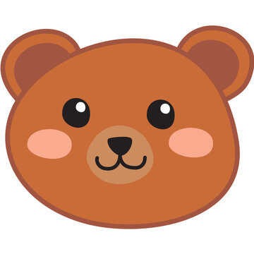 Cute Bear Head