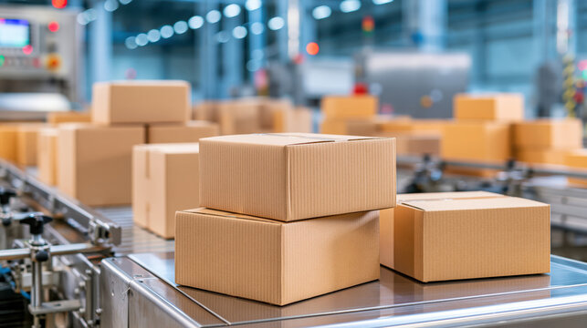 Cardboard box cardboard packaging packaging box conveyor belt factory