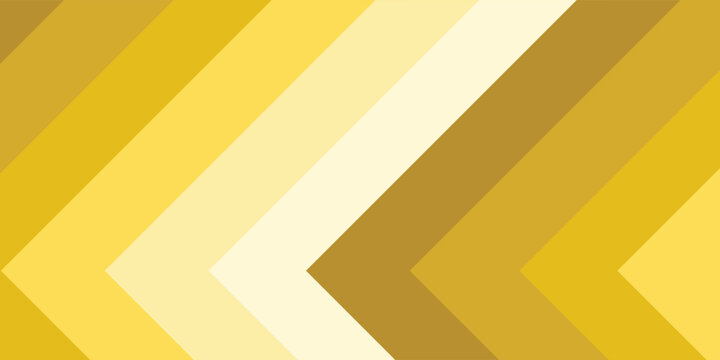 Latar belakang gradien kuning abstrak dengan bentuk diagonal berlapis dan kurva halus