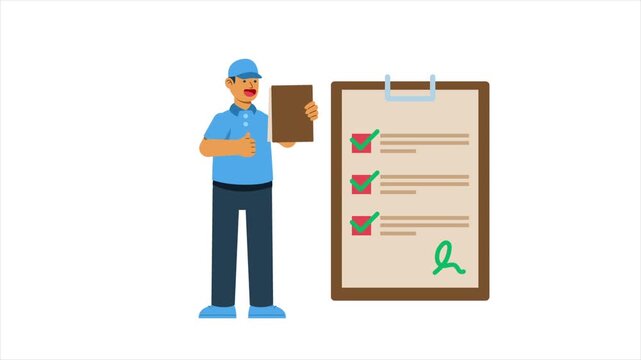 Worker And Check List