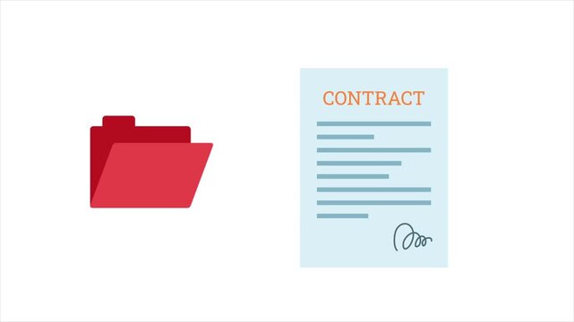 Contract Paper And Signing