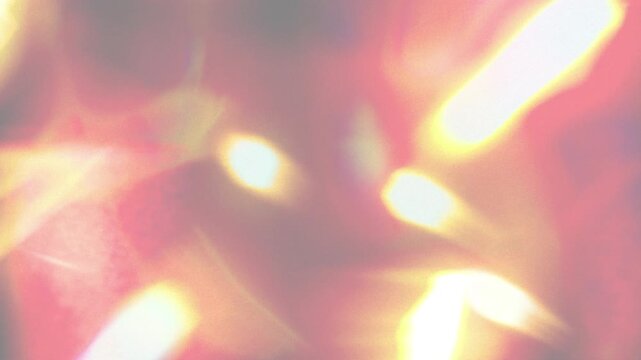 Abstract Glowing Light Leaks and Soft Bokeh Transitions.