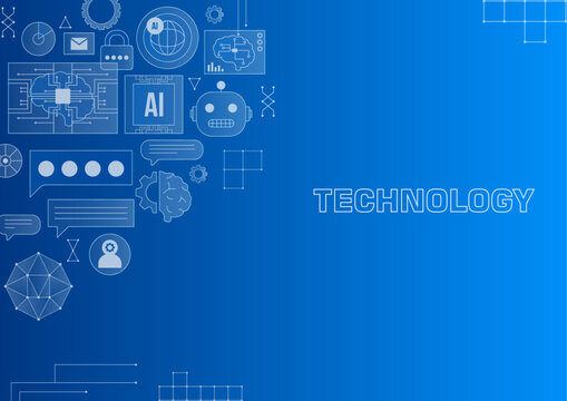 Futuristic vector background blending digital networks, space, galaxies, planets, artificial, and computers. Symbolizes global connectivity, technology, and the digital world.