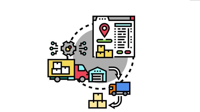 Autonomous inventory restocking system automated management, logistics, and delivery processes for efficient warehouse optimization and smart supply chain operations