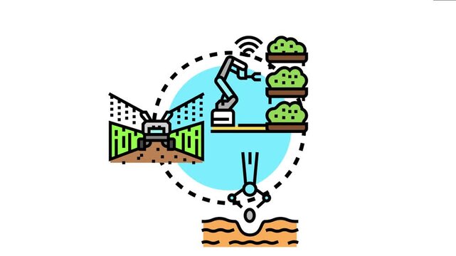 Autonomous robot software platform facilitating precision farming operations including planting seeds, spraying crops, and cultivating plants in a vertical garden