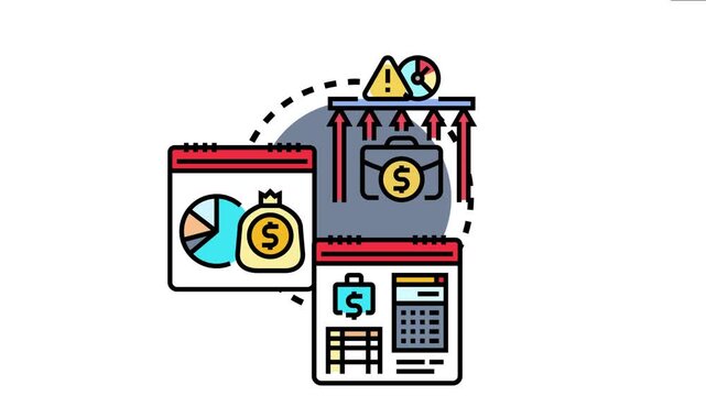 Financial management concept average cost basis calculation considering investments, expenses, and overall business value for strategic economic planning