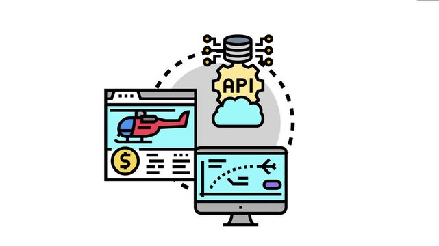 Aviation helpdesk specialists are coordinating complex operations with data management systems, utilizing api technology to streamline information flow for aircraft scheduling and customer support