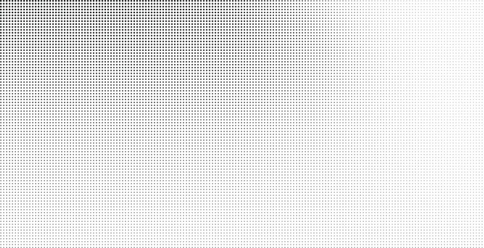 Halftone dot matrix corner gradient texture vector, abstract diagonal grid pattern