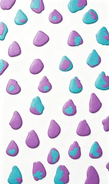 seamless pattern with colorful bubbles