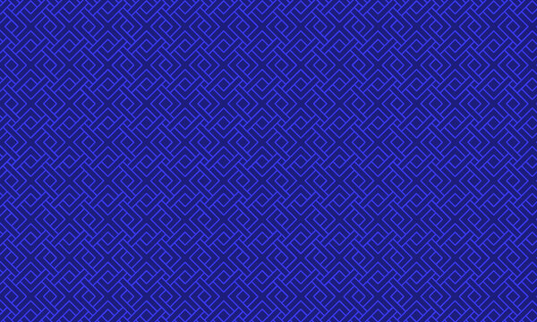 Seamless Blue Diamond Greek Key Pattern Geometric Maze Background