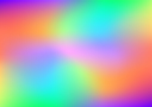 Abstract colorful rainbow blurred gradient background