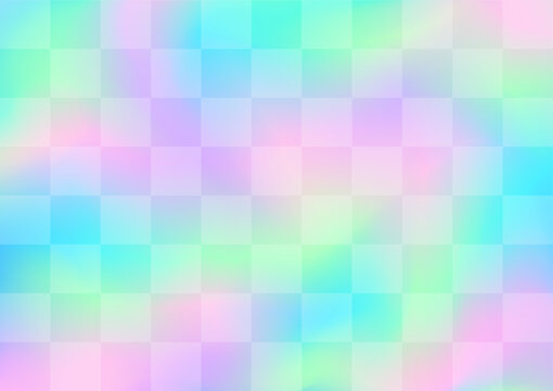 Abstract pastel checkered background with soft gradient blur