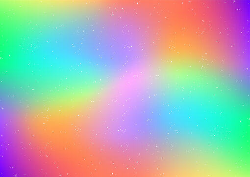 Pastel Rainbow Gradient Background with White Speckles
