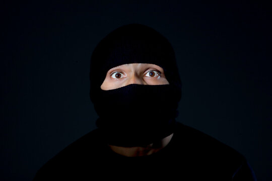 Portrait of a robber 