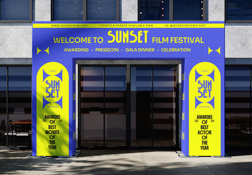 Entrance Gate Mockup