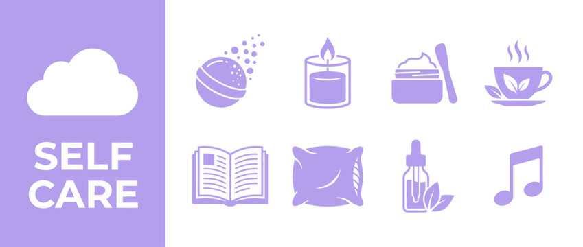 Self Care Icons Collection