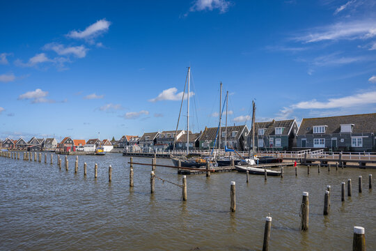 Marken is a peninsula connected by a causeway to the waters of Lake Ijssel, in the Netherlands, located in the municipality of Waterland in the province of North Holland.