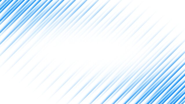 Abstract Bright Blue Diagonal Lines Background with White Copy Space