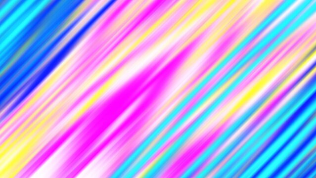 Bright Multicolored Motion Blur Diagonal Stripes Backdrop for Cover and Banner