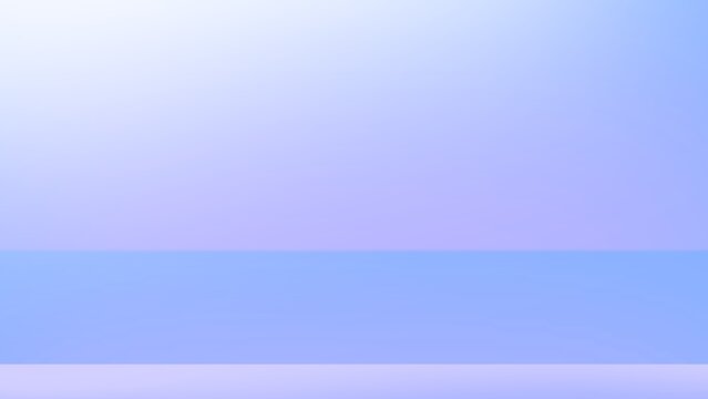 Abstract Blue Minimalist Background with Soft Gradient Light for Product Display