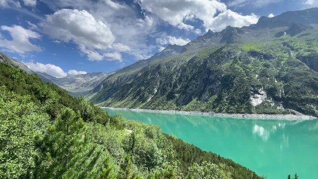 Video Speicher Zillergr&uuml;ndl in Tirol / &Ouml;sterreich