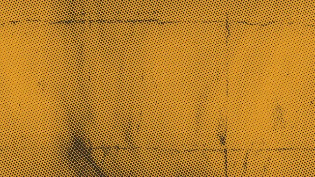 Abstract Golden Textured Surface with Grid Pattern.