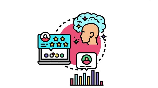 User experience evaluation process with collected data and ratings from beta users, generating insights for product improvement and development
