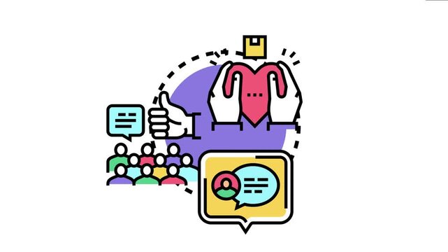 Group of beta users providing valuable feedback, giving thumbs up, and discussing product improvements, indicating a focus on customer satisfaction and quality assurance