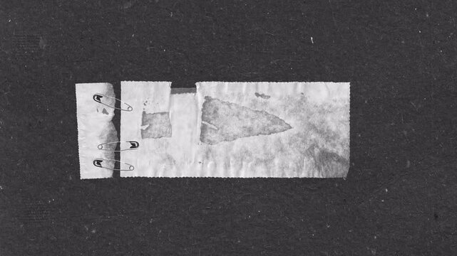 Abstract minimalist architectural drawing showing structural layout on dark textured background.