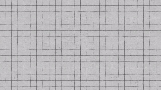 Seamless abstract gray grid pattern background animation.