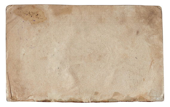 Vintage background of old ancient torn paper texture isolated