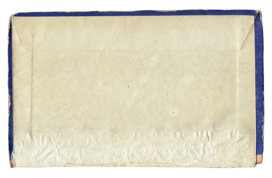 Vintage background of old ancient torn paper texture isolated