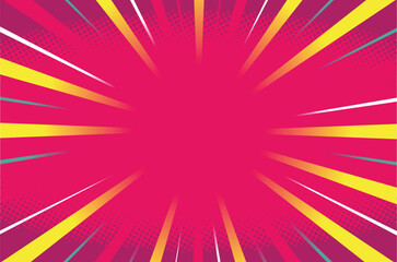 comic background with pop art style-01 © Yeay Design Studio
