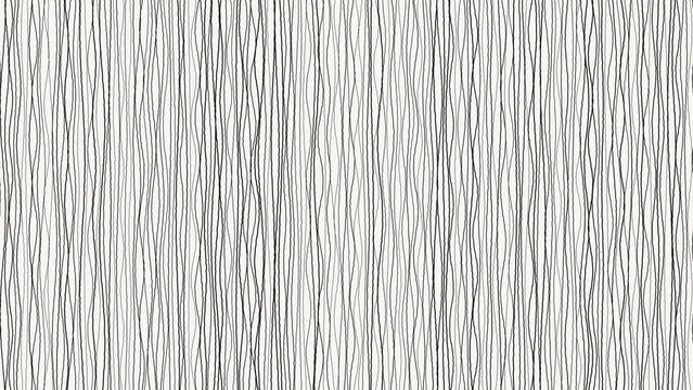 High-quality 4K hand-drawn sketch line art texture background with paper grain effect in a 16:9 widescreen format, featuring abstract monochrome doodle patterns, cross-hatch shading, stipple dotting, 