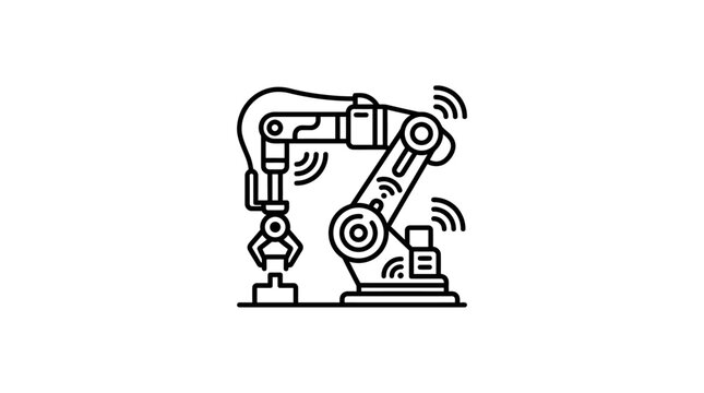 Stylized K8 Glyph, Flat Vector Design