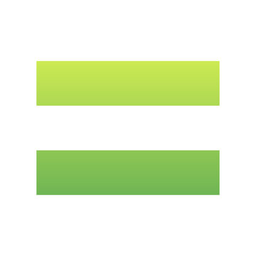 Green math equals icon