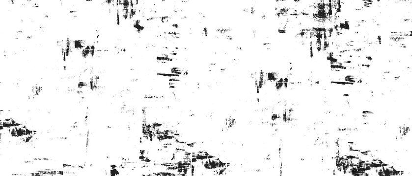 White grunge texture with scattered black brush marks, distressed ink strokes and rough abstract surface details