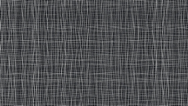 High-quality 4K hand-drawn sketch line art texture background with paper grain effect in a 16:9 widescreen format, featuring abstract monochrome doodle patterns, cross-hatch shading, stipple dotting, 