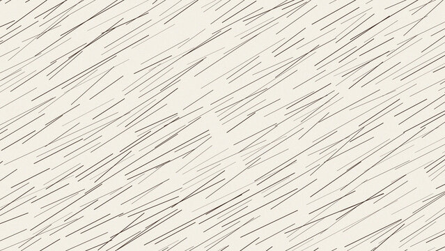 High-quality 4K hand-drawn sketch line art texture background with paper grain effect in a 16:9 widescreen format, featuring abstract monochrome doodle patterns, cross-hatch shading, stipple dotting, 