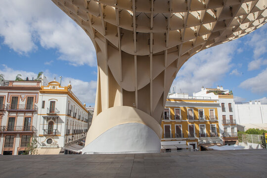 Metropol Parasol is a structure, Seville