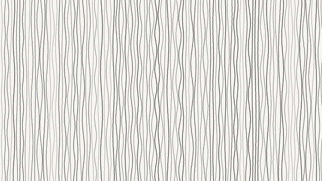High-quality 4K hand-drawn sketch line art texture background with paper grain effect in a 16:9 widescreen format, featuring abstract monochrome doodle patterns, cross-hatch shading, stipple dotting, 
