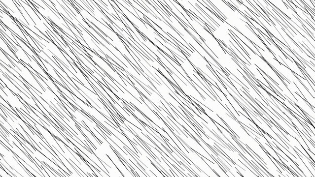 High-quality 4K hand-drawn sketch line art texture background with paper grain effect in a 16:9 widescreen format, featuring abstract monochrome doodle patterns, cross-hatch shading, stipple dotting, 