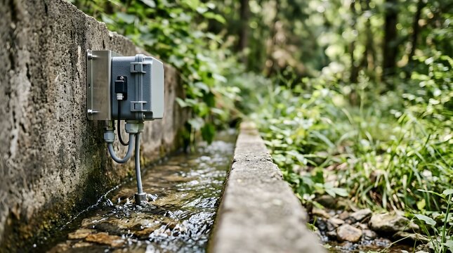 flood monitoring sensor for real time water level and drainage