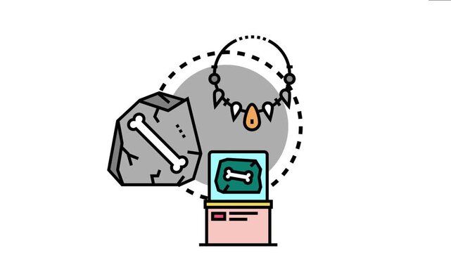 Ancestral roots concept exploring ancient civilization, human evolution, and cultural heritage through paleontology, archaeology, and historical artifacts