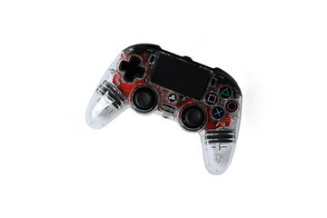 Game controller on a colorful background © Pixora ST 