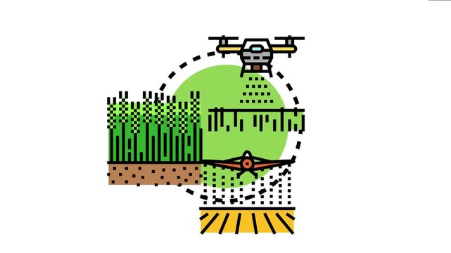 Modern agriculture technologies. Including drone and crop duster applications. Optimize harvests and farm operations