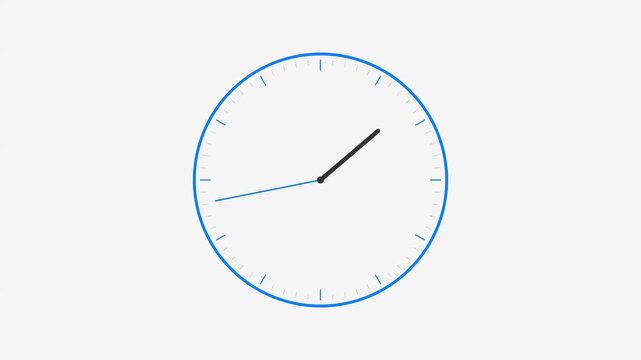Animated Clock Countdown Turning Into Expired Status
