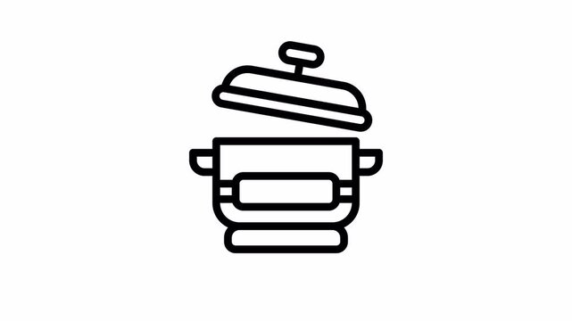 express pot minimalist stroke animation