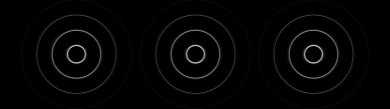 Radio waves waves background. network tower produced radio wave concept. Radio Waves in Circle Form, Radio wave signal animated background. Technology radio waves signal icon animation.