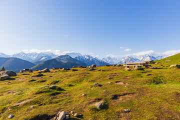 Rusinowa Polana Meadow with View of Tatra Mountains, Poland